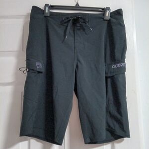Quiksilver Black Board Shorts Size 32